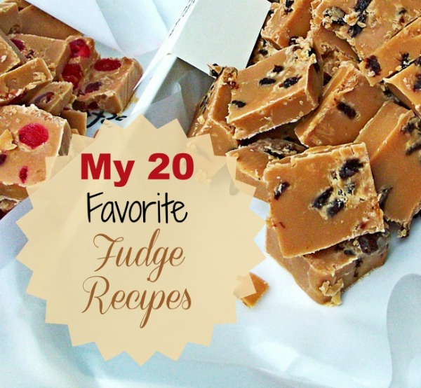 My 20 favorite fudge recipes