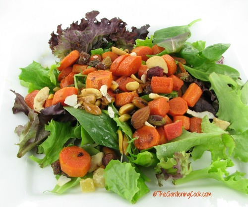 Roasted Carrot salad