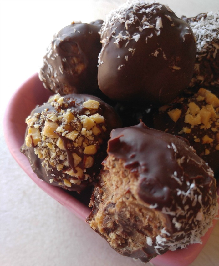 Buckeye chocolate balls