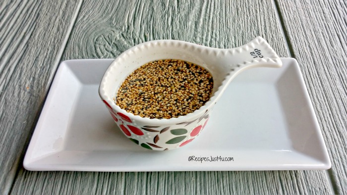 Asian Sesame seed dressing is perfect for any salad