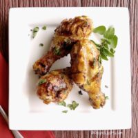 Lemonade grilled chicken legs