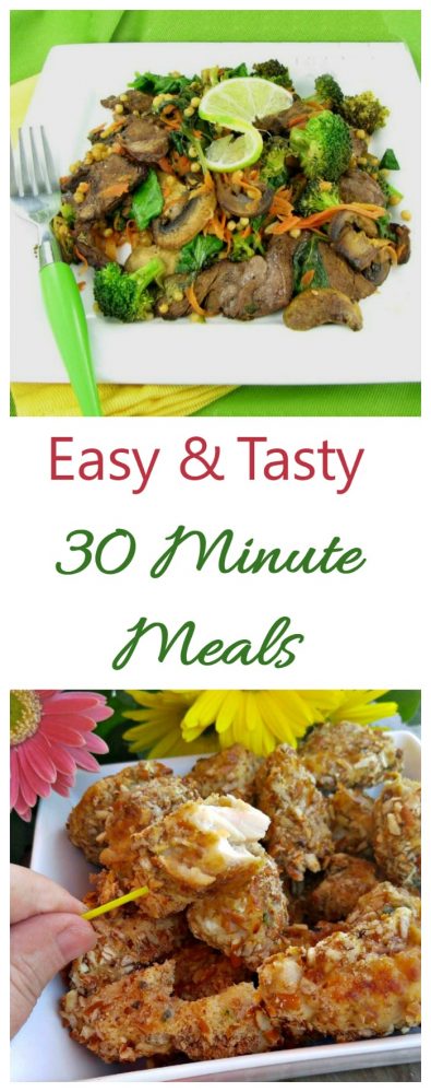 30 Minute Meals - Quick Recipes Ready in a Half Hour or Less - Recipes ...