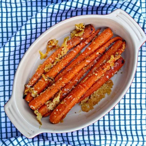 Parmesan Garlic Carrots