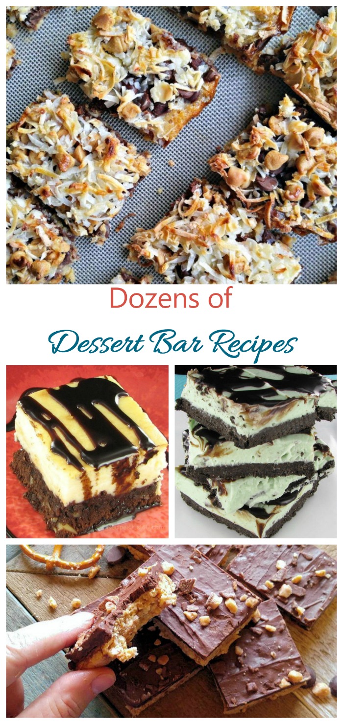 These dessert bars are the ultimate sweet treat to tempt you after dinner or for a snack.