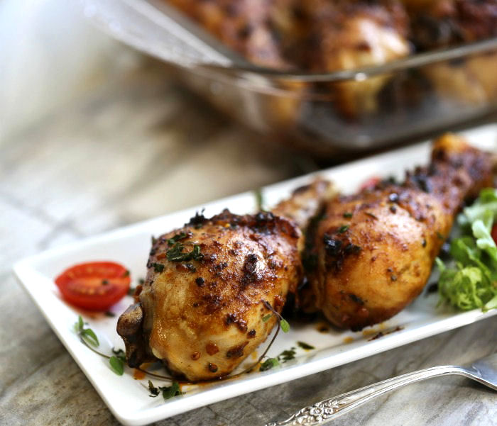 oven baked paprika chicken legs