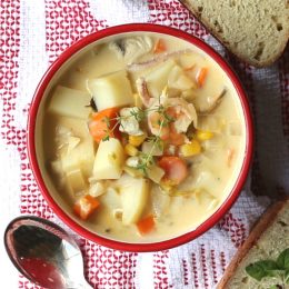 Light Fish Chowder Light Seafood Chowder - Slimmed Down New England Seafood Stew
