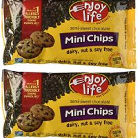 Enjoy Life Semi-sweet Chocolate Mini Chips Pck of 2 (Packaging may vary)