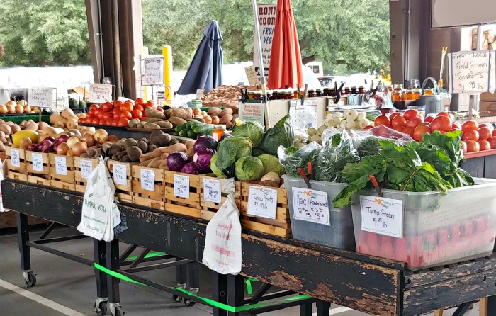 Farmer's Market vegetables