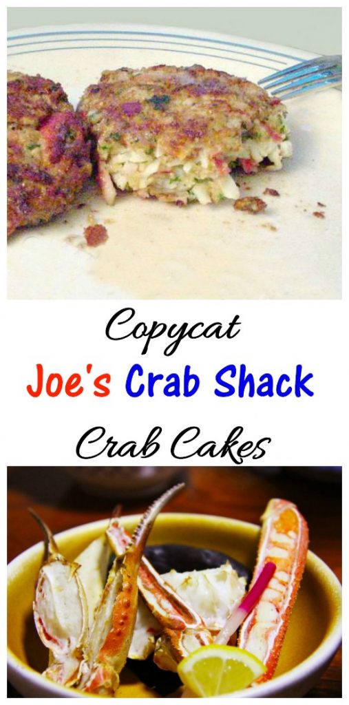 Joe's Crab Shack Crab Cakes Copycat Recipe