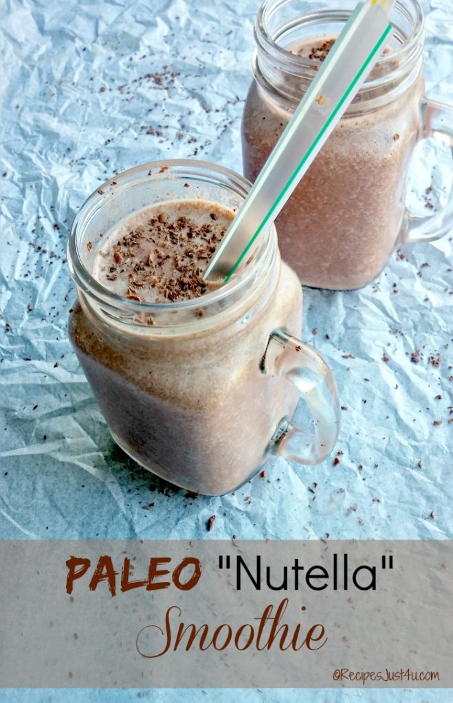 Keto Nutella Smoothie A Breakfast Delight