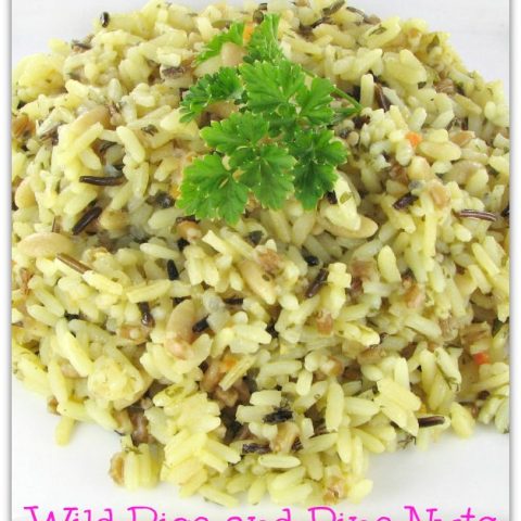 Vegan Wild Rice Recipe With Pine Nuts