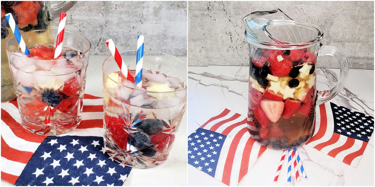 Two more Fourth of July drinks.