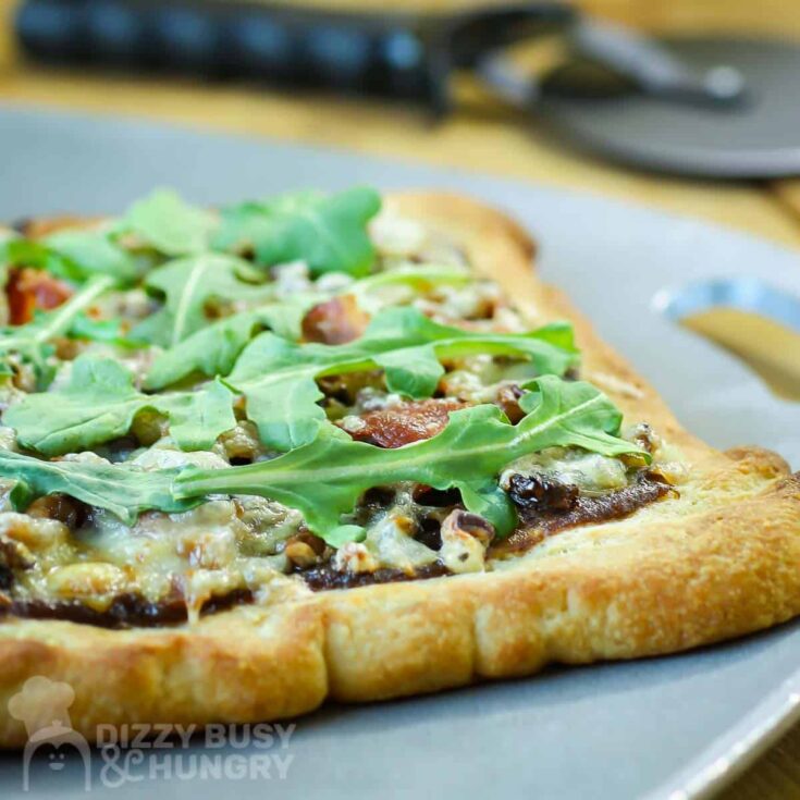 Image for Bacon Pizza with Caramelized Onions