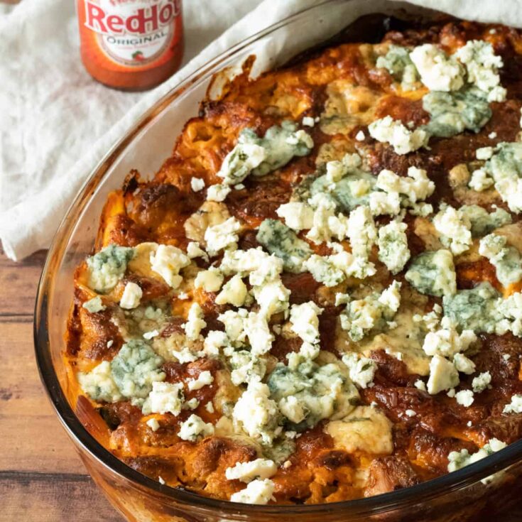 Image for Easy Buffalo Chicken Pasta Bake
