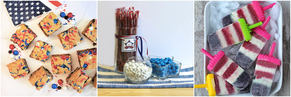 More 4th of July desserts and decorations.