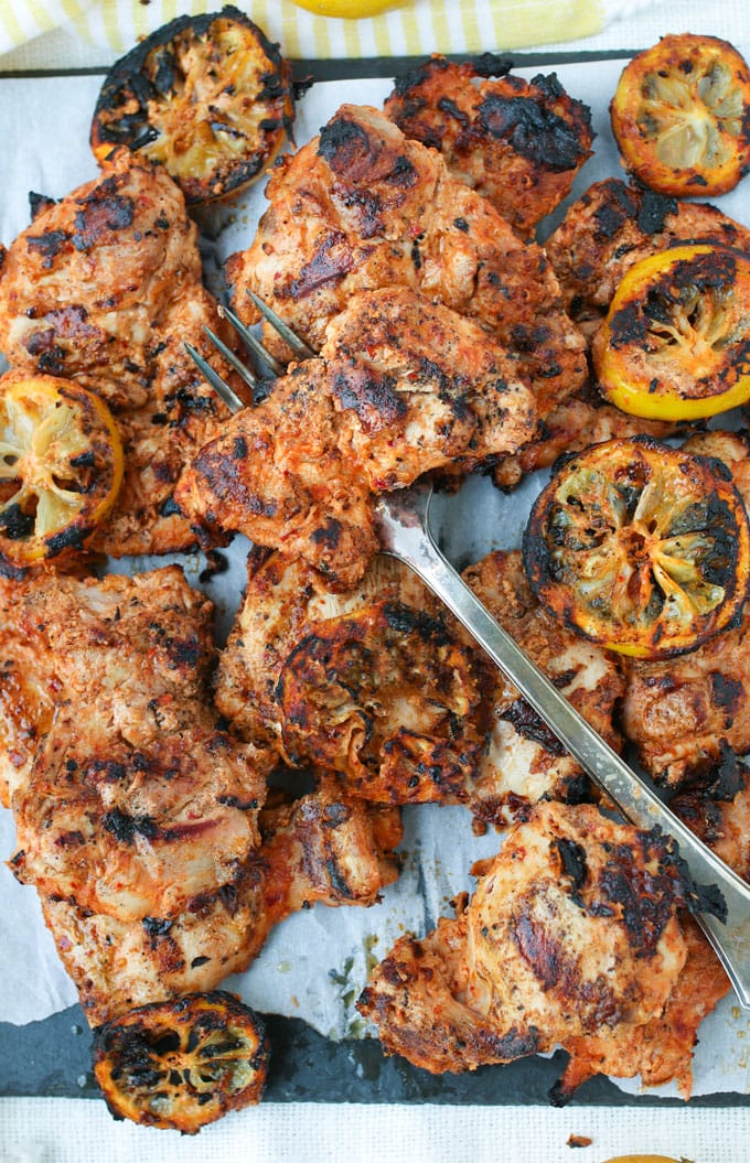 Image for Grilled Aleppo Pepper Chicken Thighs