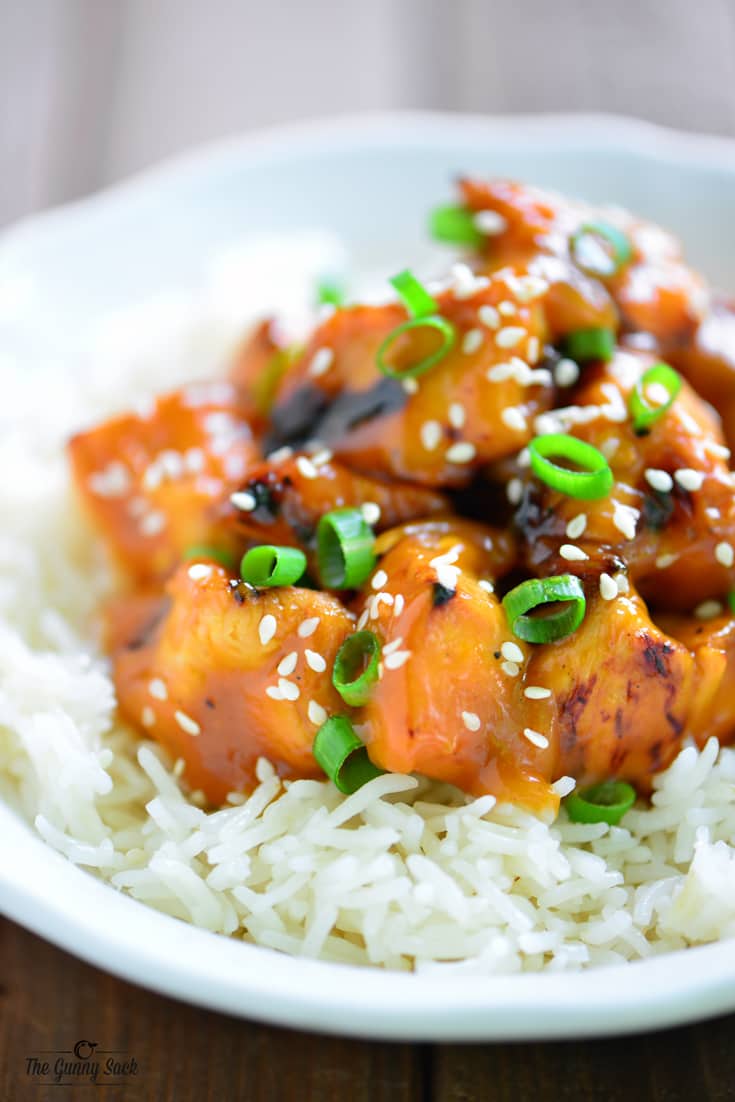Image for Grilled Orange Chicken Recipe