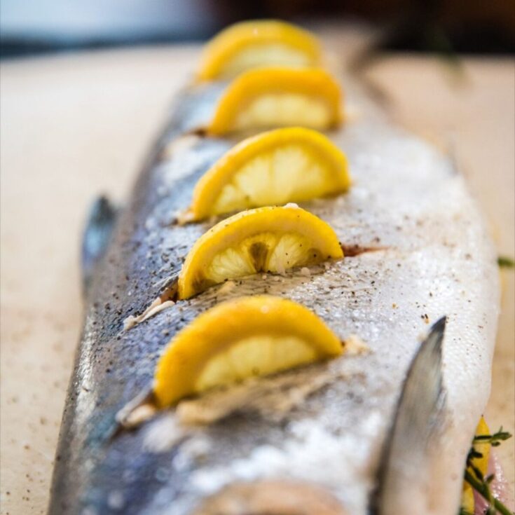 Image for Whole Grilled Salmon Recipe