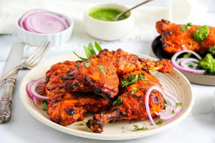 Image for My Mom's Authentic Tandoori Chicken Recipe (Oven or Grill)